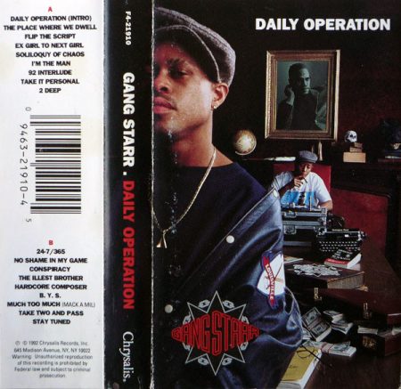 Gang Starr's Daily Operation – the first minimalist rap album