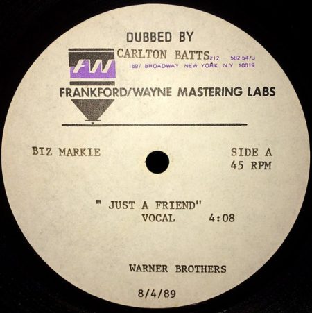 Who really made the beat for Biz Markie's 'Just A Friend'? | unkut.com