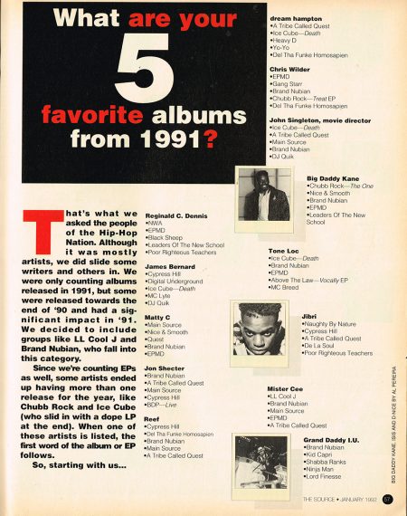 That Time The Source Magazine Asked The Rap World Their Top Five